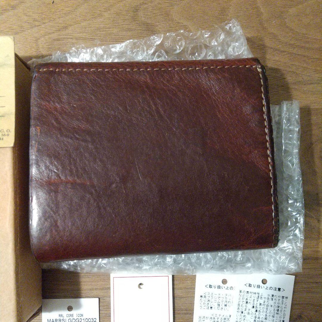 ダブルアールエル　RRL レザー コンチョ ウォレット