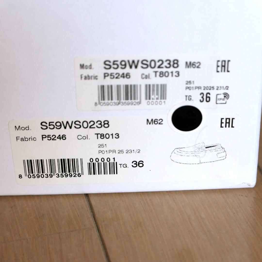 MM6 Maison Margiela スリッポン 黒 スエード スニーカー