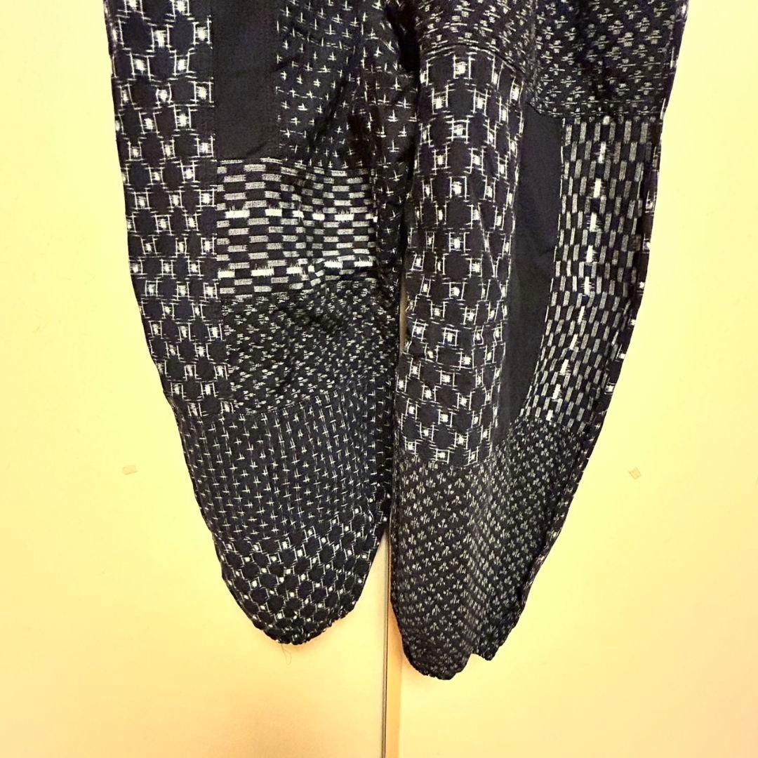 儀右ヱ門　儀右衛門　ギエモン　久留米　絣　かすり　オーバーオール　サロペット