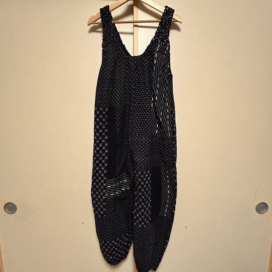 儀右ヱ門　儀右衛門　ギエモン　久留米　絣　かすり　オーバーオール　サロペット