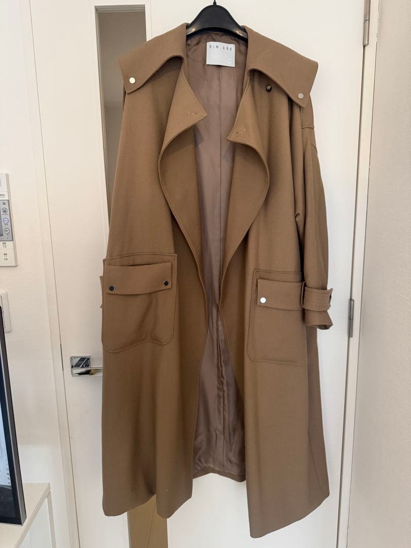 ジャケット・アウター RIM.ARK Seamless dolman trench CT