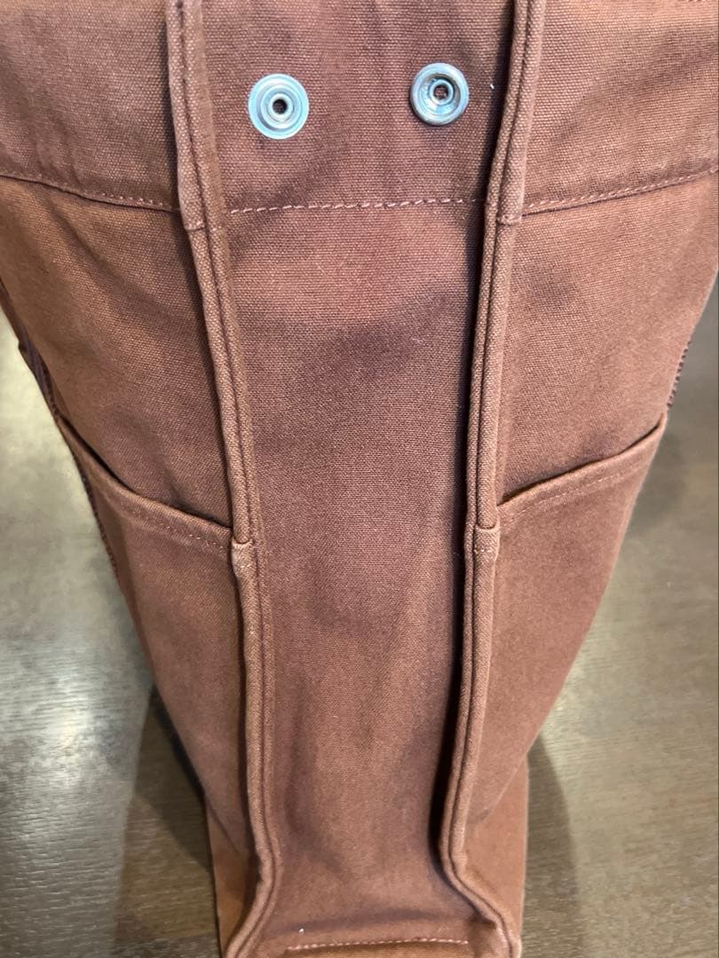 【美品】HERMES エルメス フールトゥMM トートバッグ 茶×ネイビーA4◎