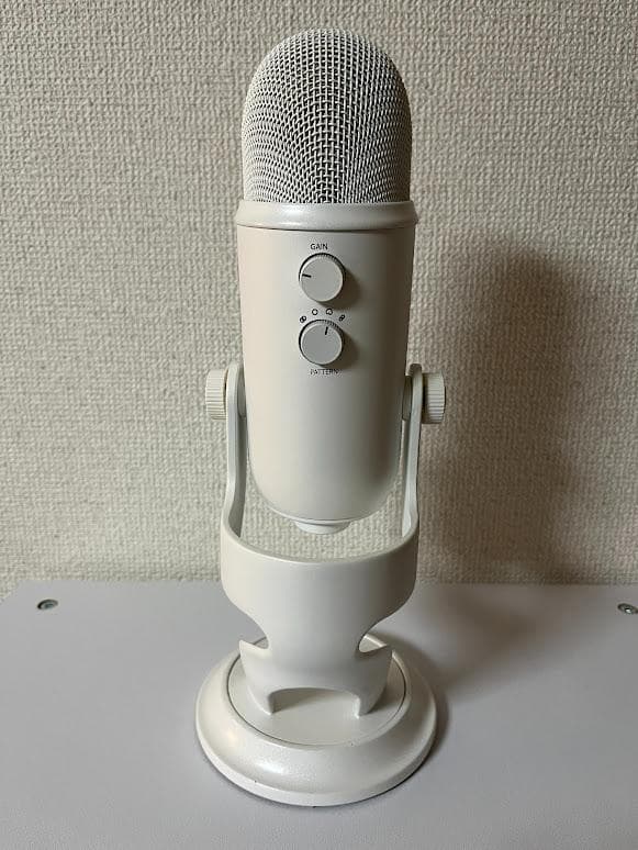 【美品】 Blue Yeti USBコンデンサーマイク ホワイト