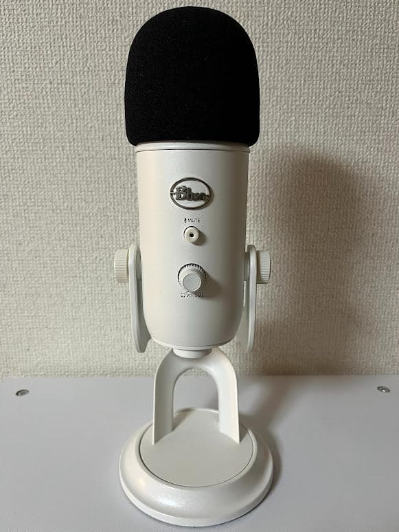 【美品】 Blue Yeti USBコンデンサーマイク ホワイト