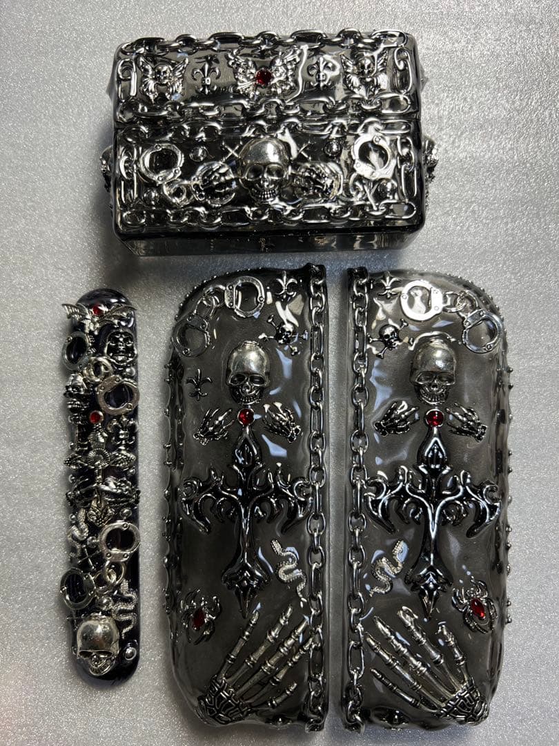 iQOS アイコス イルマi デコケース 地雷系 ゴスロリ パンク ⑱ セット