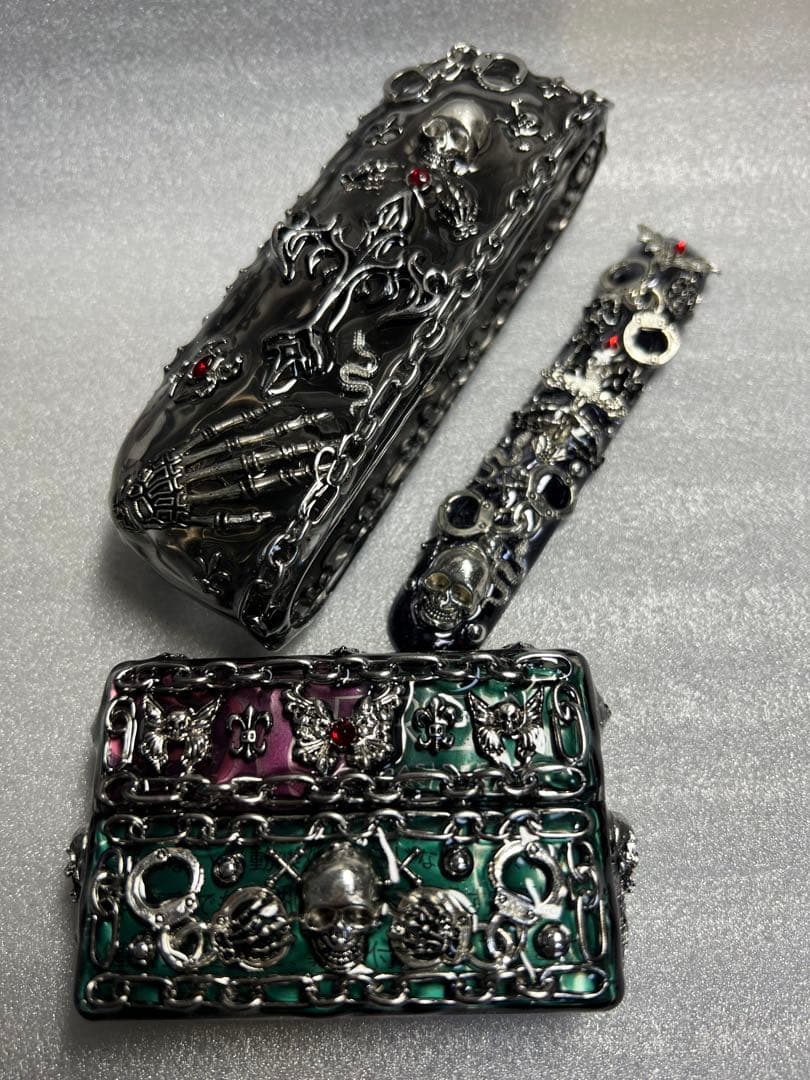 iQOS アイコス イルマi デコケース 地雷系 ゴスロリ パンク ⑱ セット