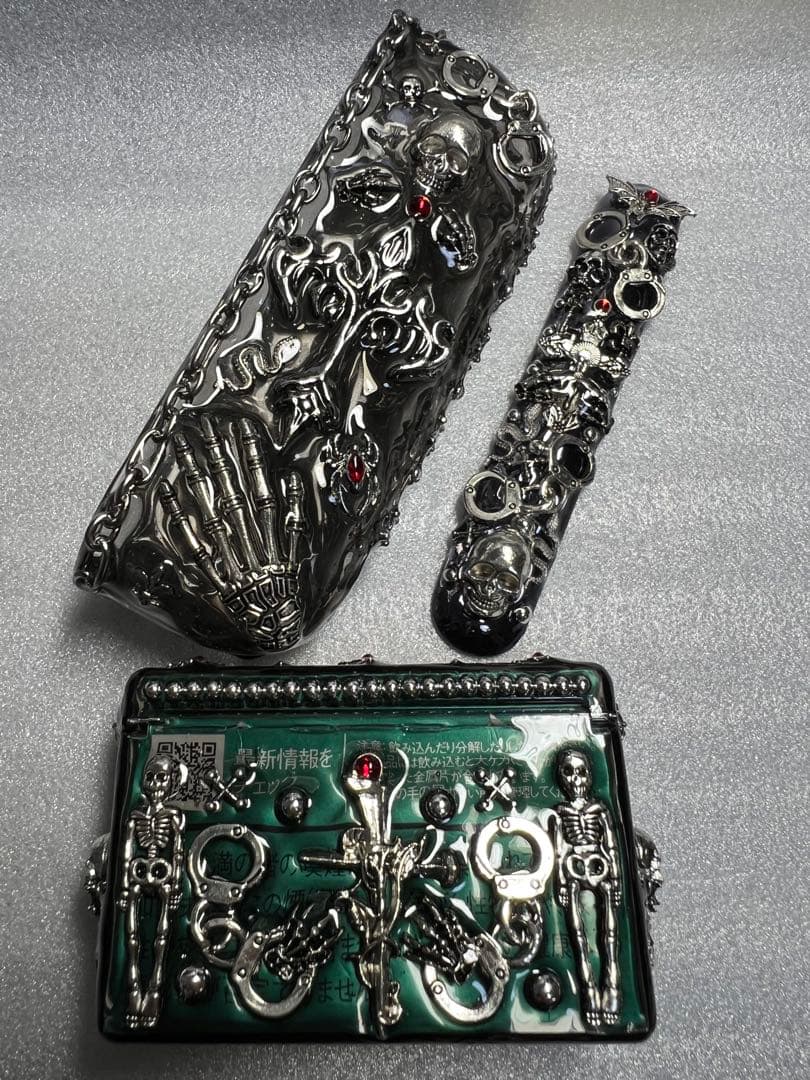 iQOS アイコス イルマi デコケース 地雷系 ゴスロリ パンク ⑱ セット