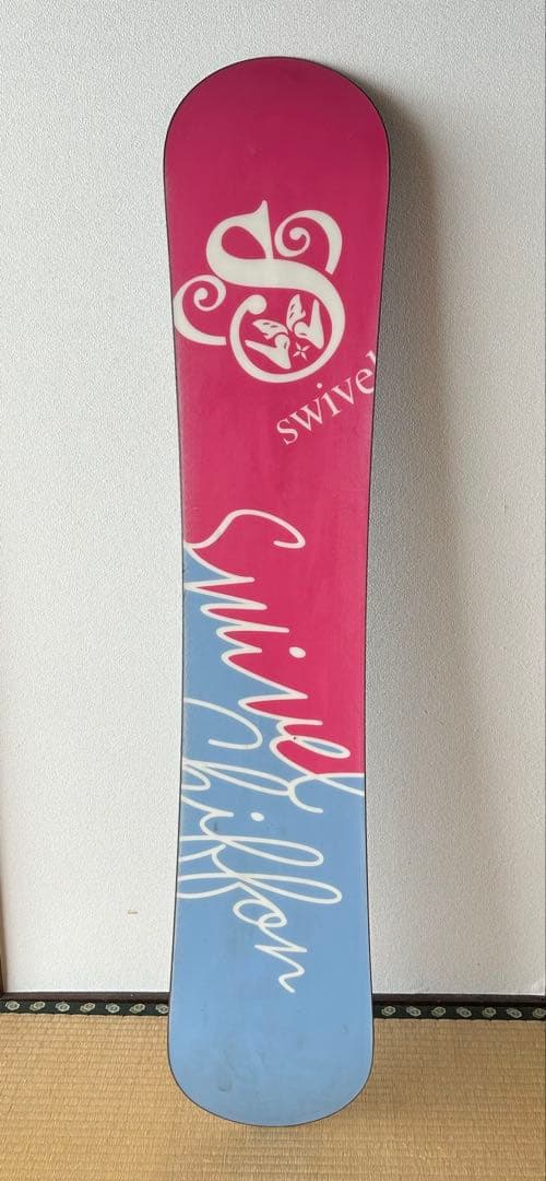 【swivel】スノーボード板（142cm）＋ビンディング（23-25cm）