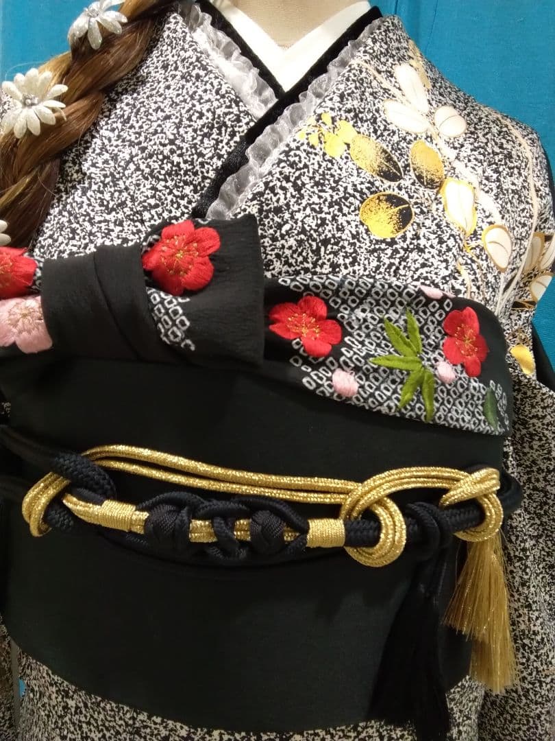 振袖フルセット、正絹振袖成人式、重ね衿、帯揚げ帯締め、袋帯、長襦袢、トールサイズ