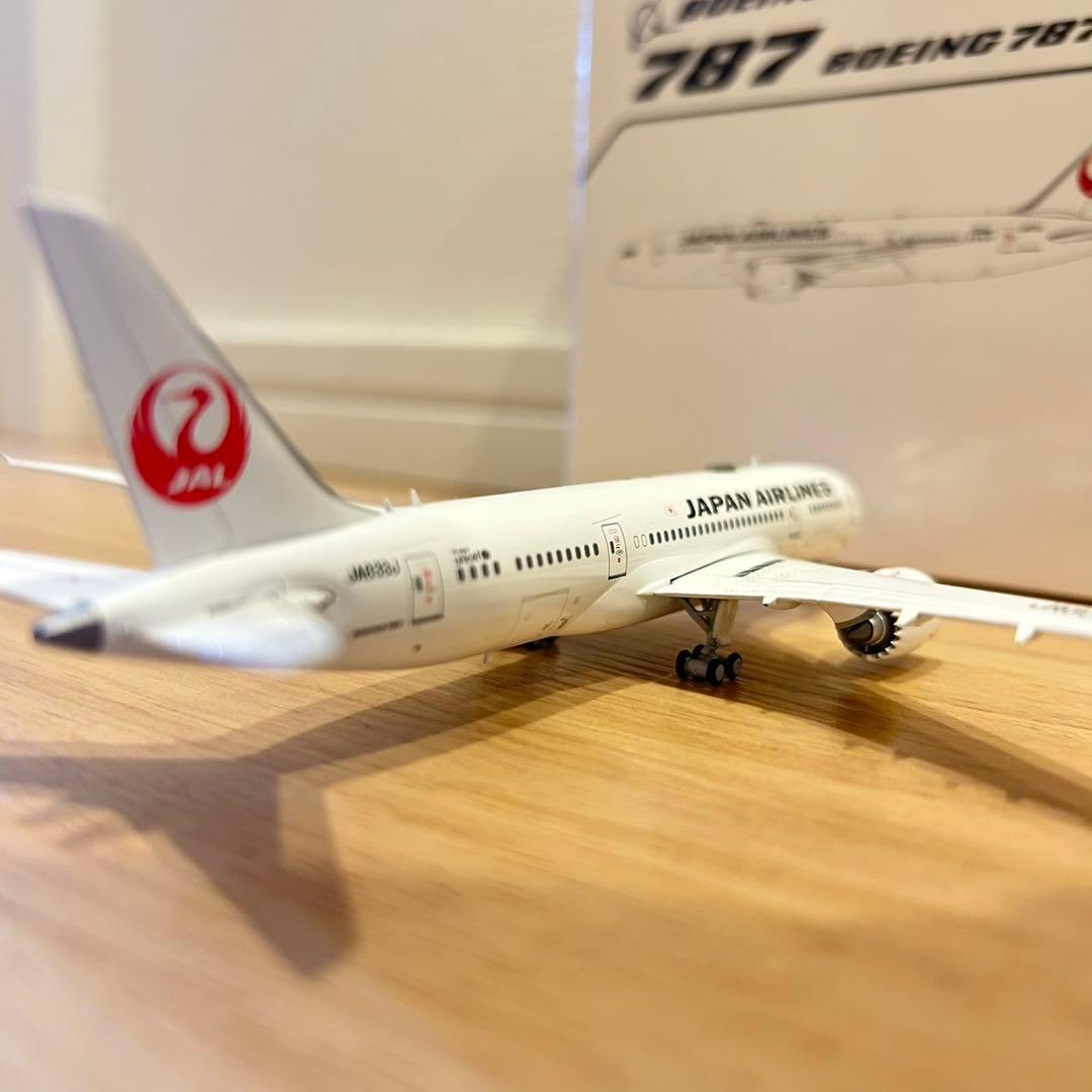 航空機・ヘリコプター jcwings JAL 787-8 JA833J 1/400