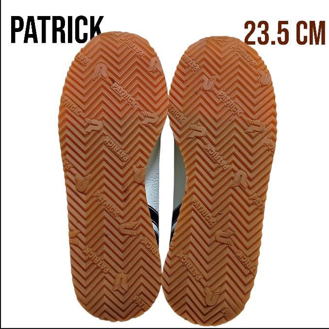 【新品同様】パトリック ネバダ2 ホワイト レザースニーカー 日本製 23.5