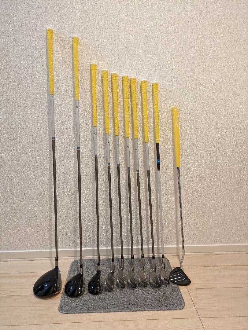 ゴルフクラブ　10本セット　（キャディーバッグ付き）