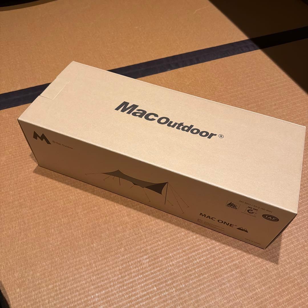 MacOutdoor マックワン MAC ONE ヘキサタープM チャコール