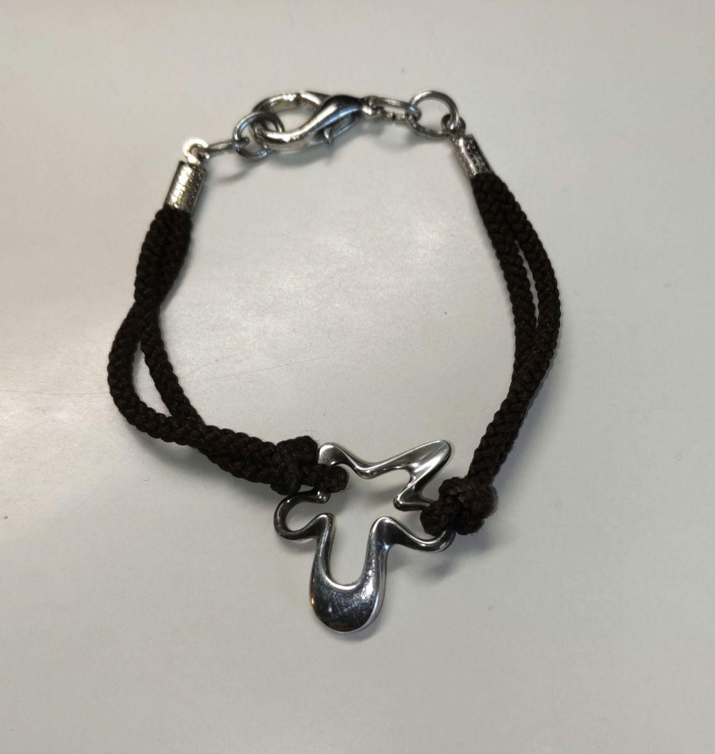 ジョージジェンセン　スプラッシュ　ブラウン　バングル　ブレスレット　88B