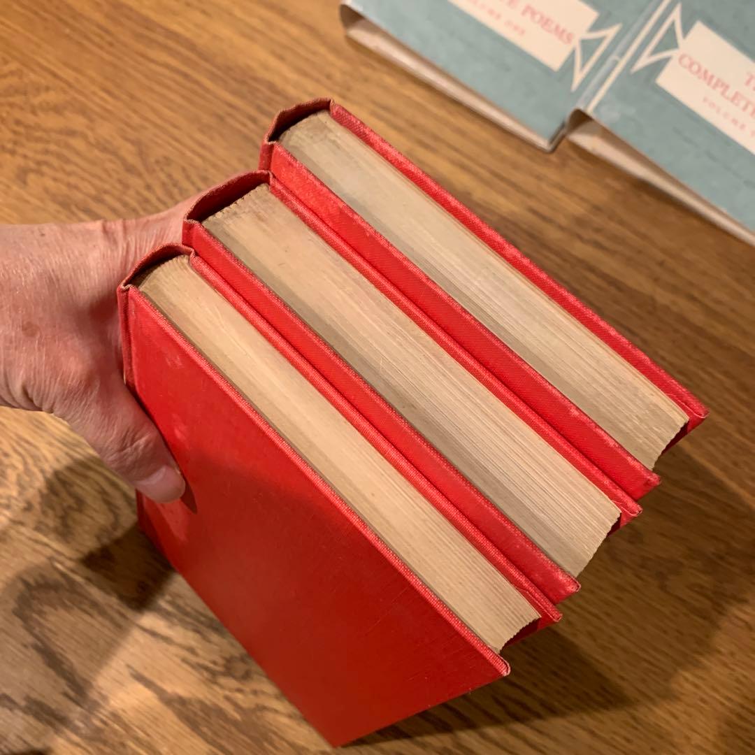 確認用画像 D.H. Lawrence : Complete Poems全3巻