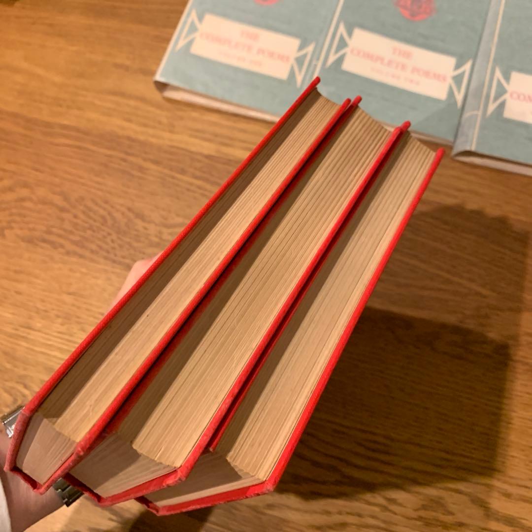 確認用画像 D.H. Lawrence : Complete Poems全3巻
