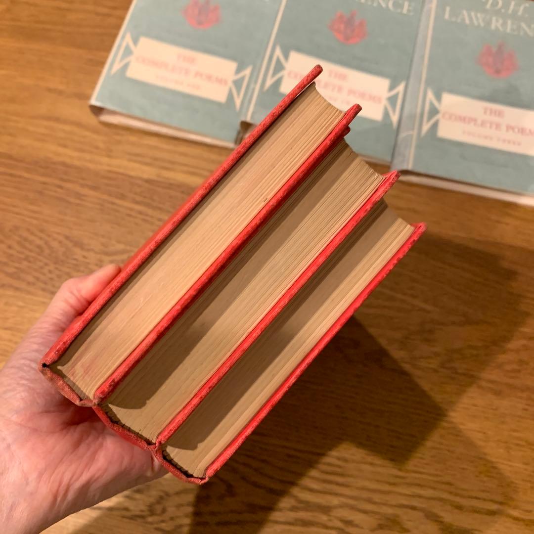 確認用画像 D.H. Lawrence : Complete Poems全3巻