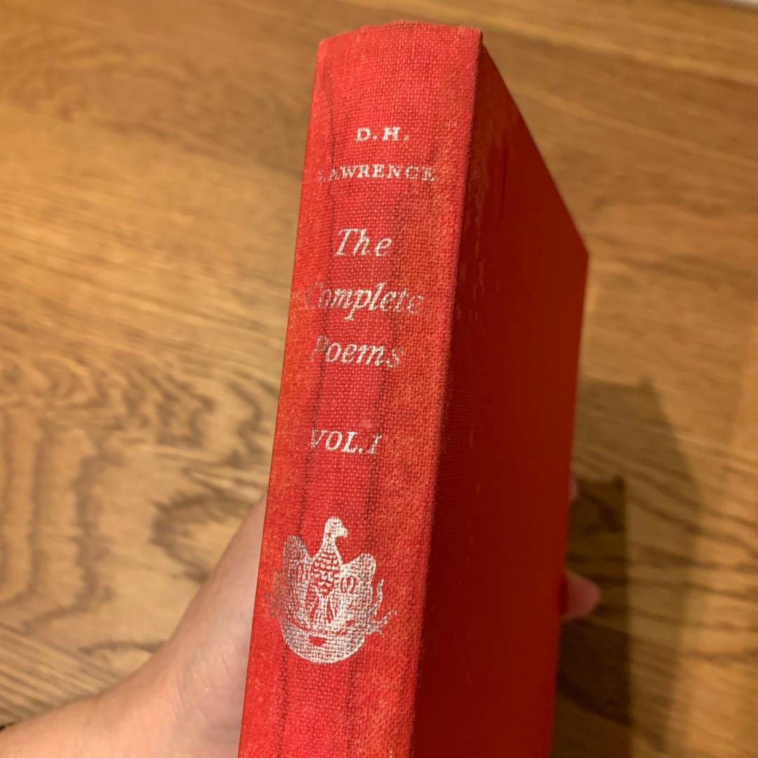 確認用画像 D.H. Lawrence : Complete Poems全3巻