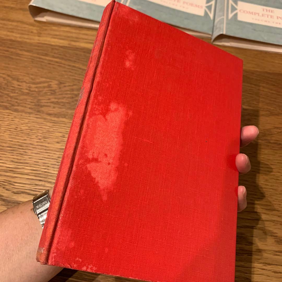 確認用画像 D.H. Lawrence : Complete Poems全3巻