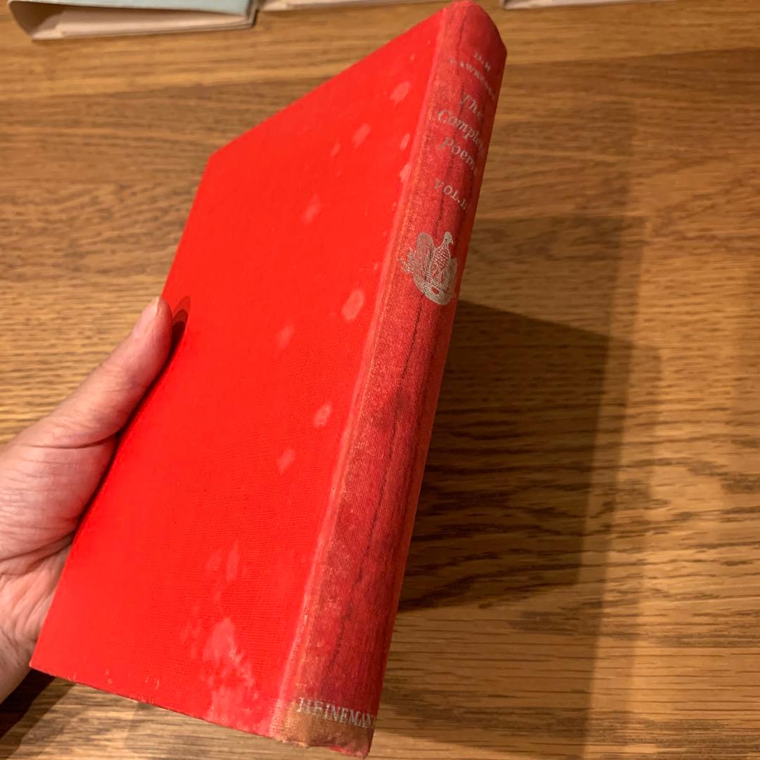確認用画像 D.H. Lawrence : Complete Poems全3巻