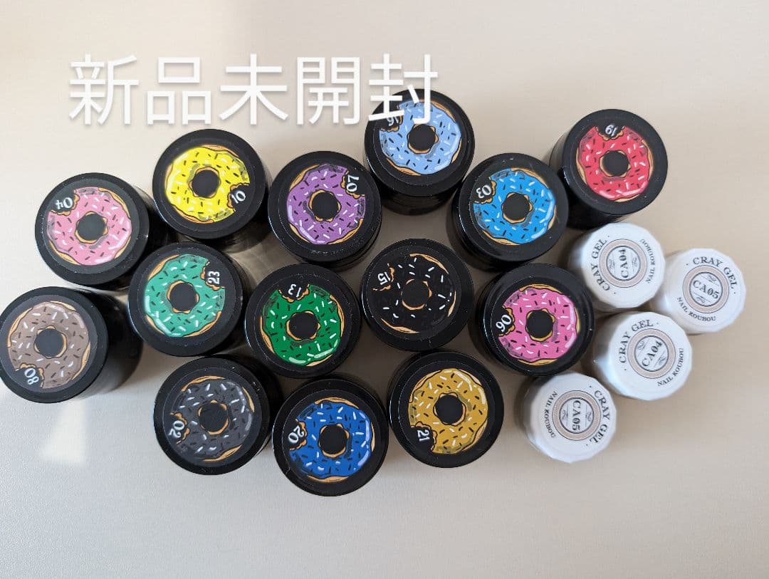 ネイル工房 4D 超立体クレイジェル 大量　まとめ売り 粘土カラージェル