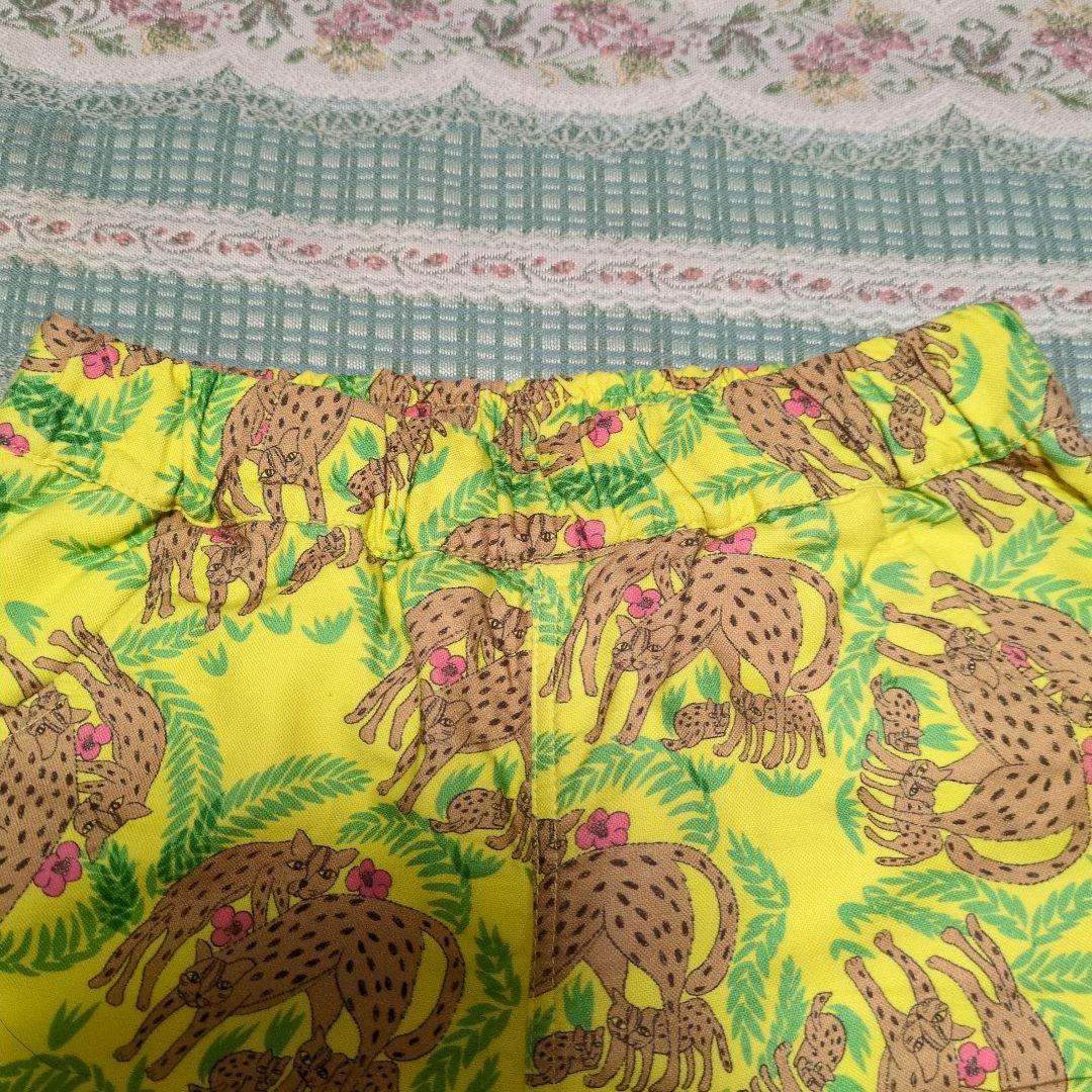 The North Faceアロハシャツ ヒョウ柄上下セット130 cm