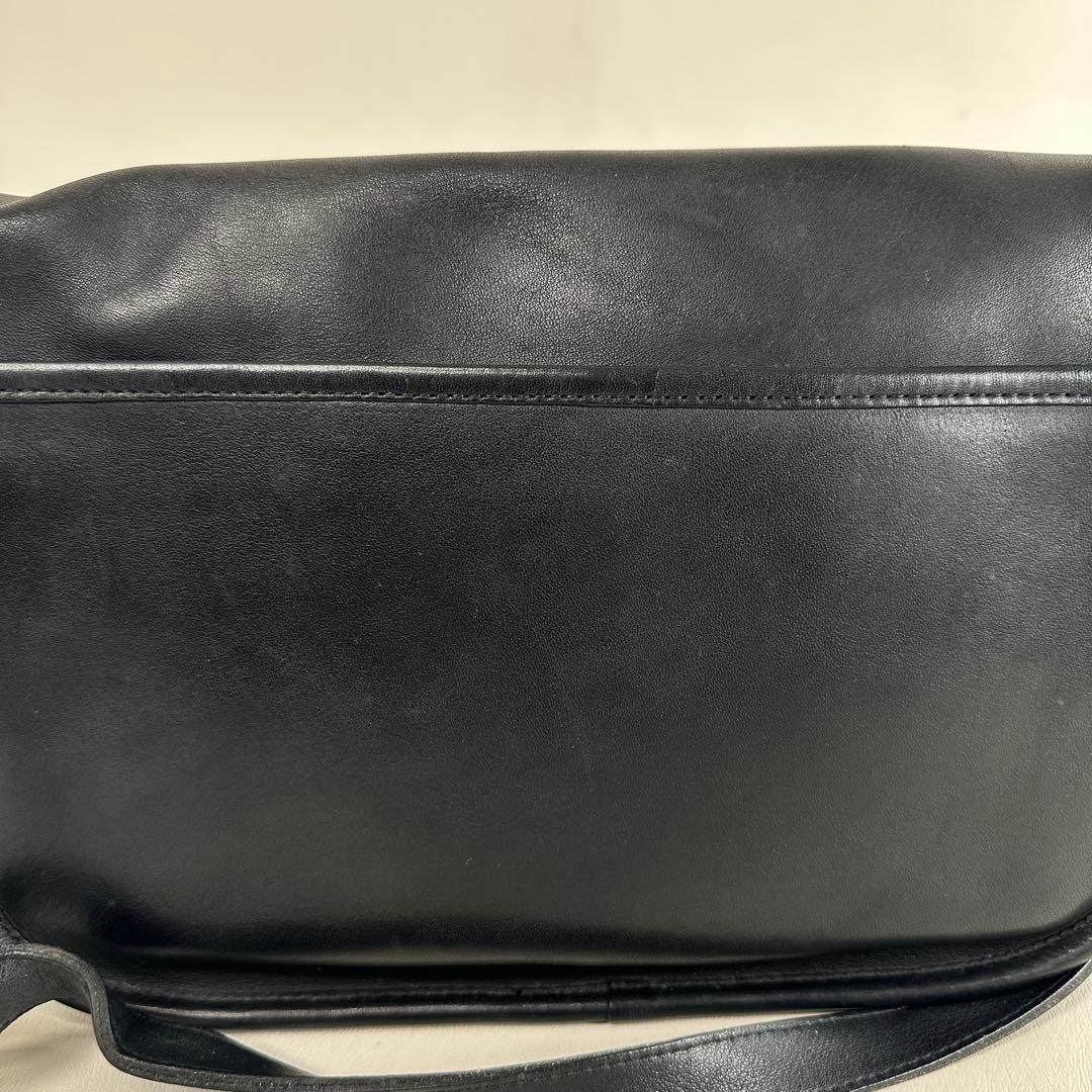 極希少 オールドCOACH 014-0146 USA製 本革 ショルダーバッグ