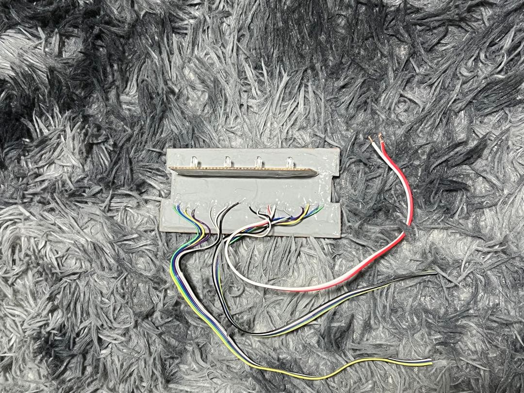 xjr流星テールキット　(赤) 実働動画アリ