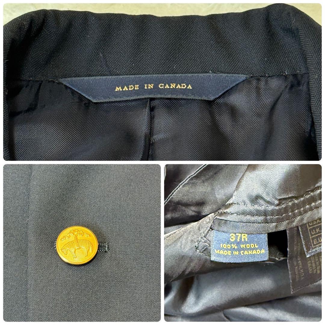 k*7様 ブルックブラザーズ 紺ブレ Madison ロロピアーナ 金ボタン シ