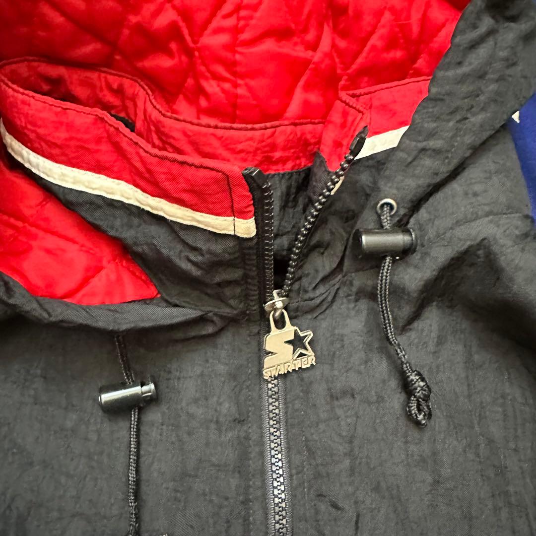 【90's】 STARTER　NHL　シカゴ・ブラックホークス　公認パーカー