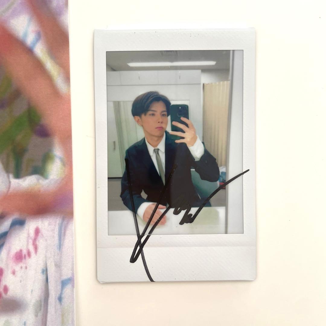 現役歌王 木本慎之介さん サイン入りチェキ＆ポストカード　クリスマスイベント