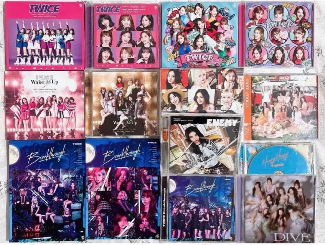TWICE アルバム まとめ売り トレカ フォトカード CD DVD 写真集