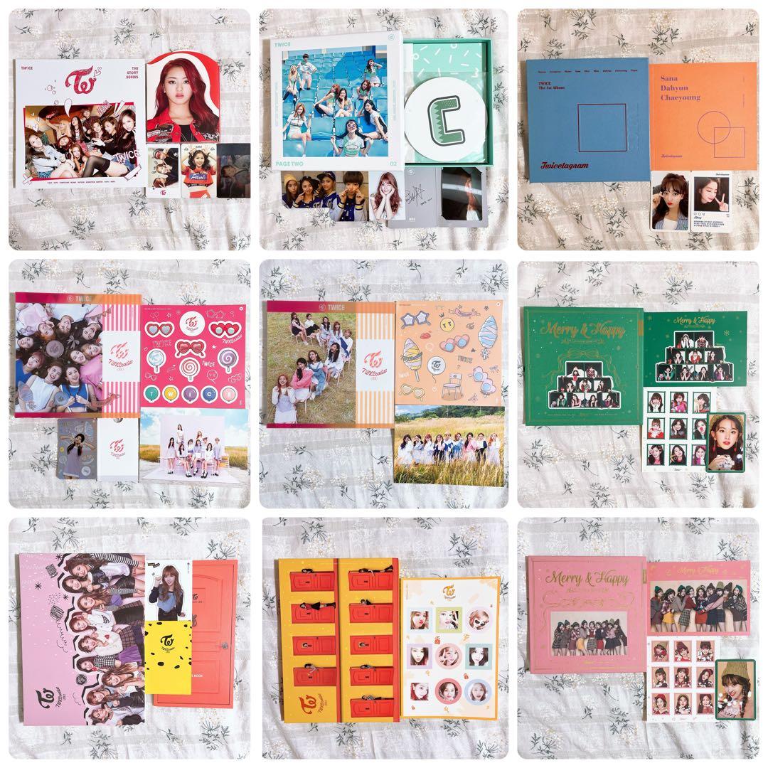 TWICE アルバム まとめ売り トレカ フォトカード CD DVD 写真集