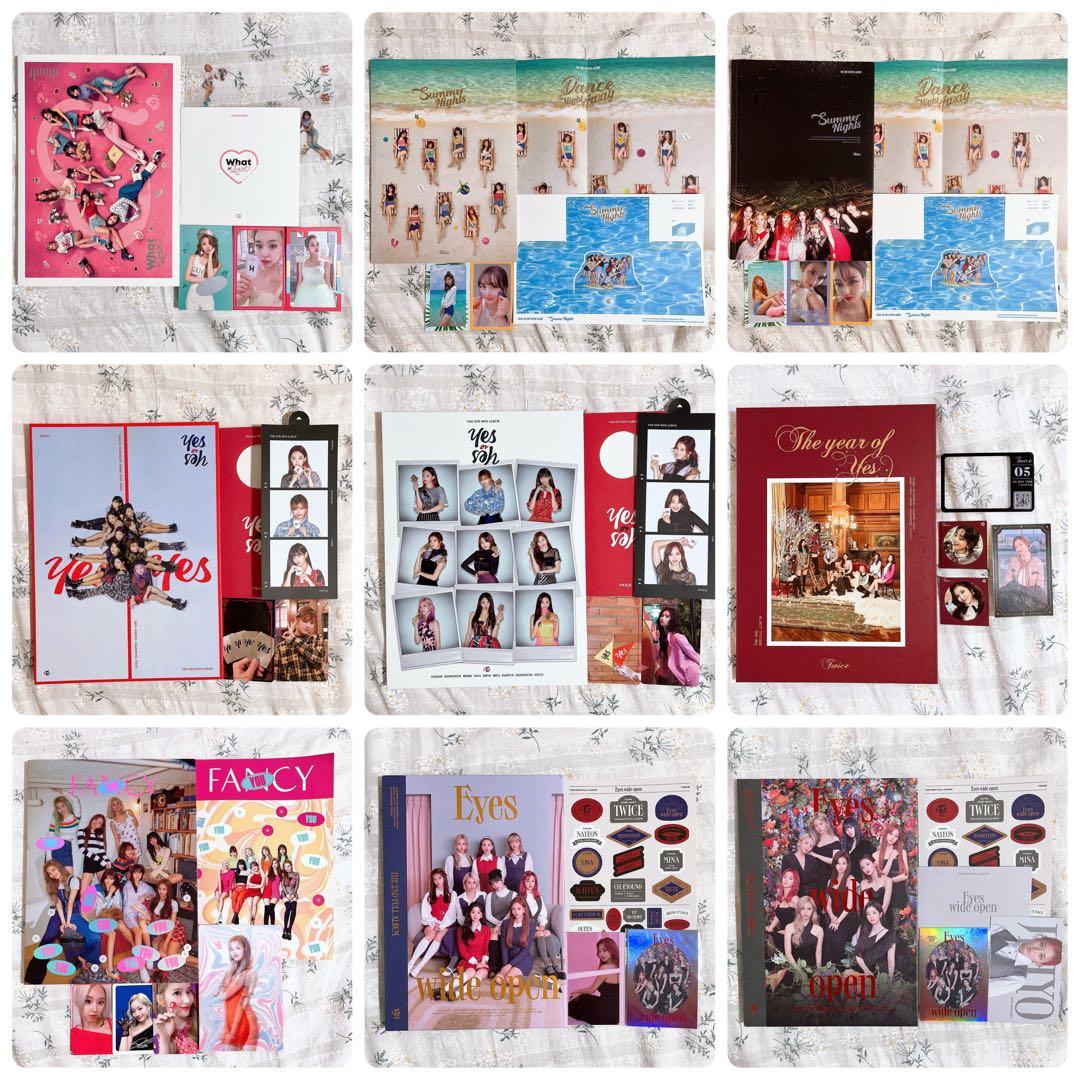TWICE アルバム まとめ売り トレカ フォトカード CD DVD 写真集
