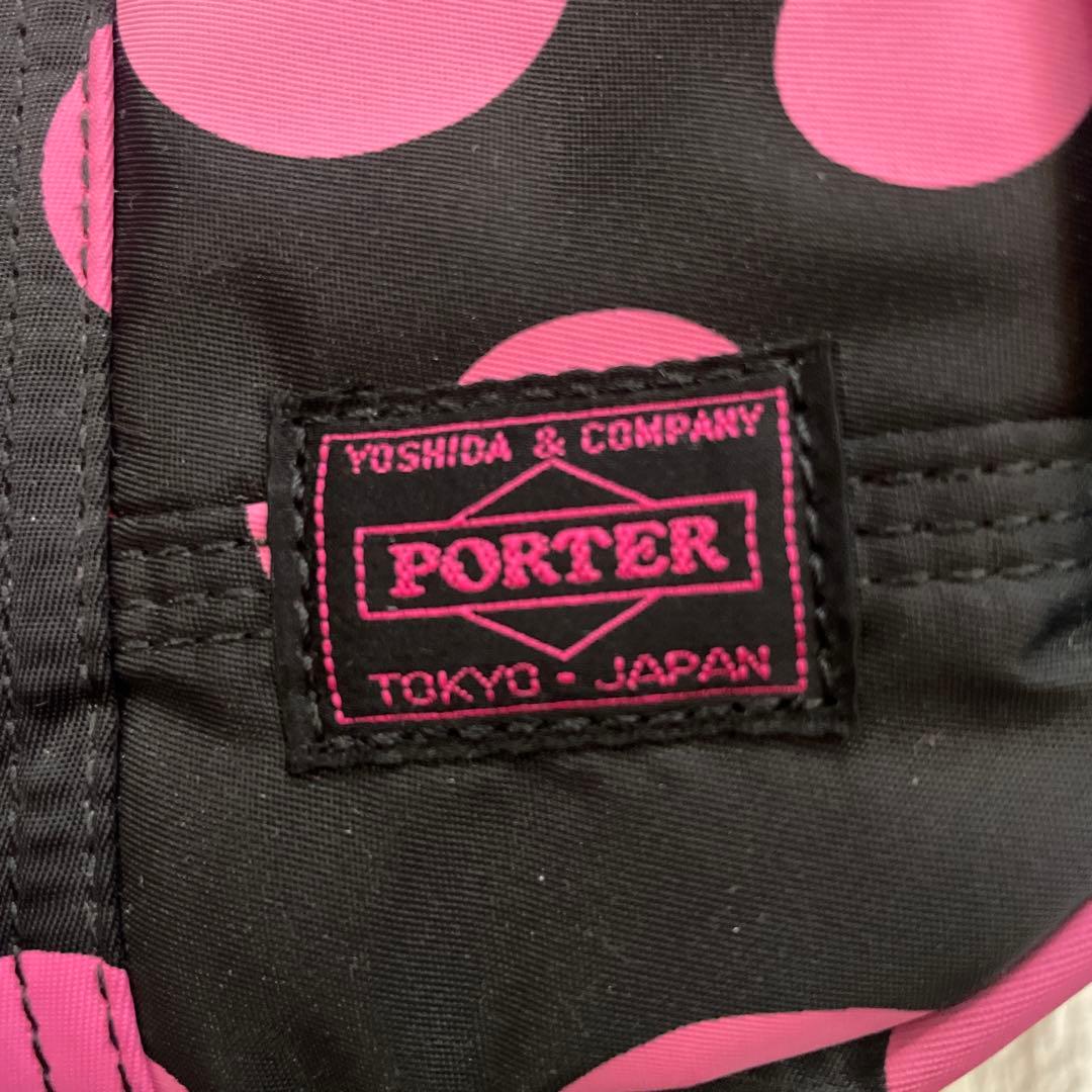 希少PORTER X-GIRL ×KUSAMAYAYOIドット柄 バッグ