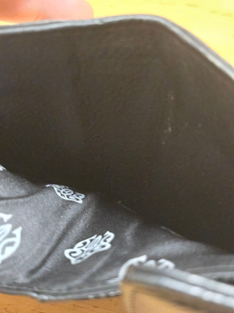 CHROME HEARTS好きに 三つ折り財布