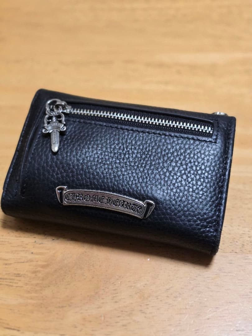 CHROME HEARTS好きに 三つ折り財布