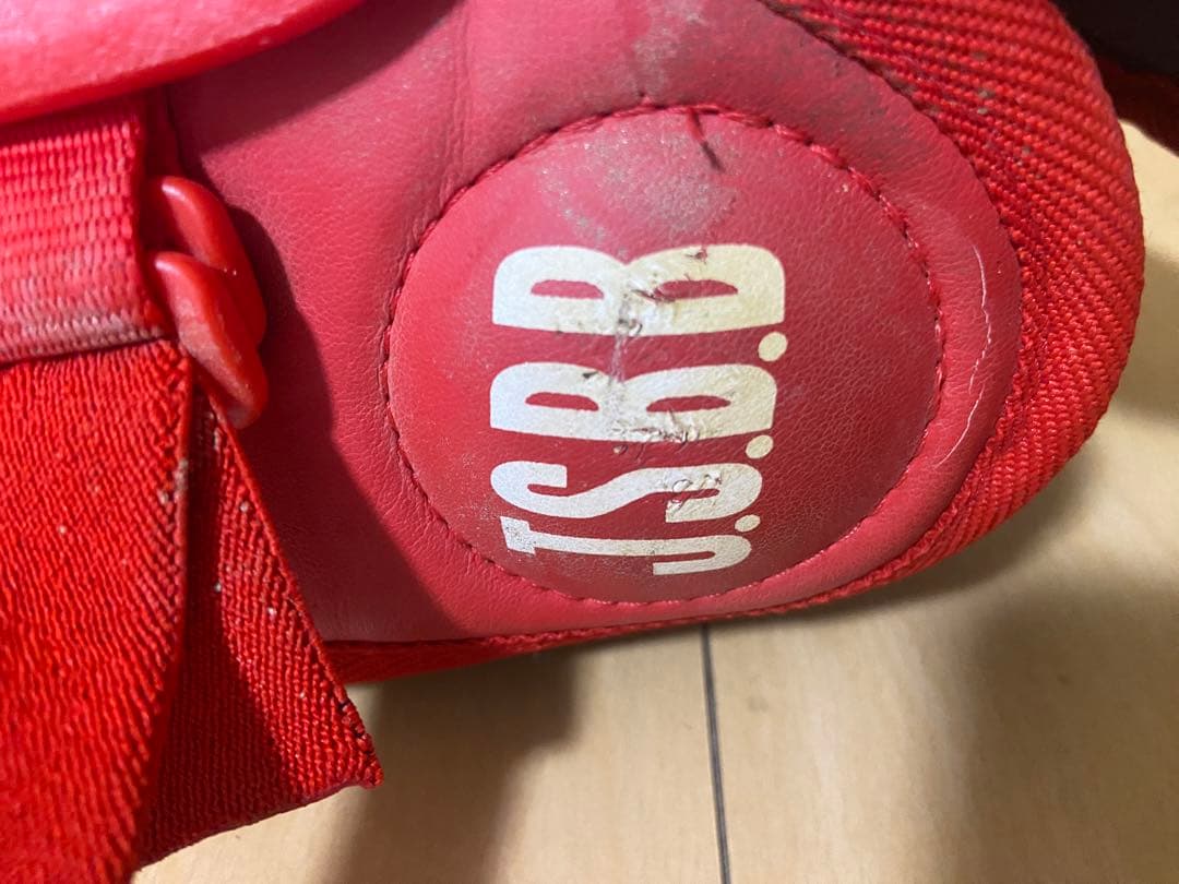 【夏キャンペーン大幅値下げ中】Mizuno キャッチャー防具フルセット　レッド