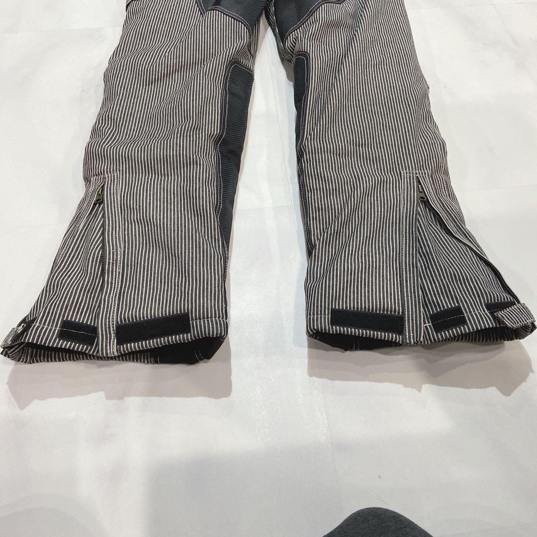 VANSON 冬用　バイクウェア　デニム　カバーオール ツナギ　 L