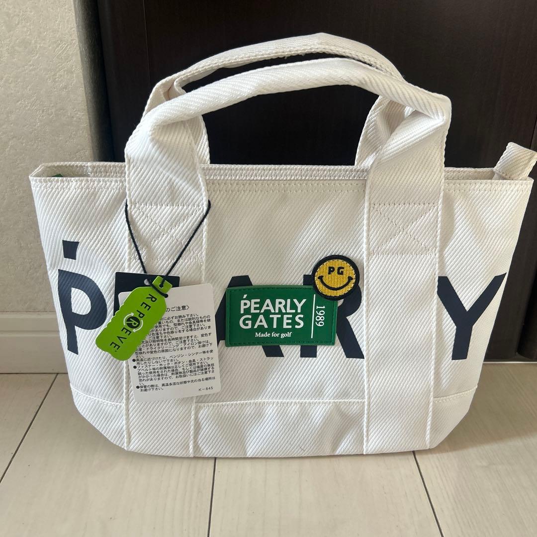 新品タグ付きPEARLY GATES ゴルフトートバッグ　カートバック