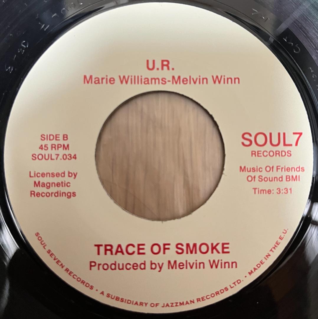 洋楽 TRACE OF SMOKE / TREASURE MIND