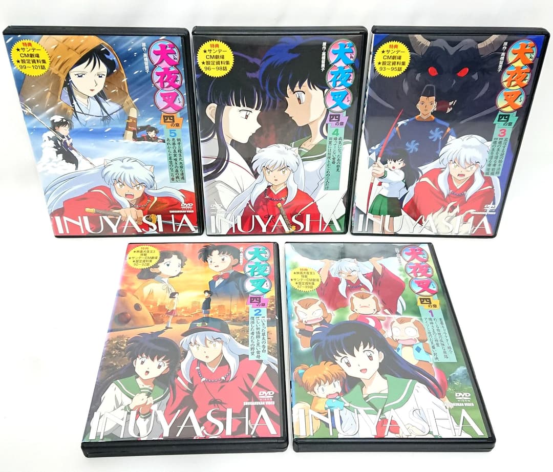 犬夜叉【1～7章+完結編+映画+特別篇】DVD 全68巻セット