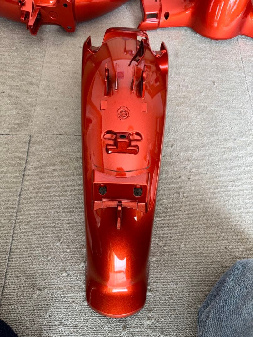 super cub110 JA59 フレアオレンジメタリック カウルセット カブ