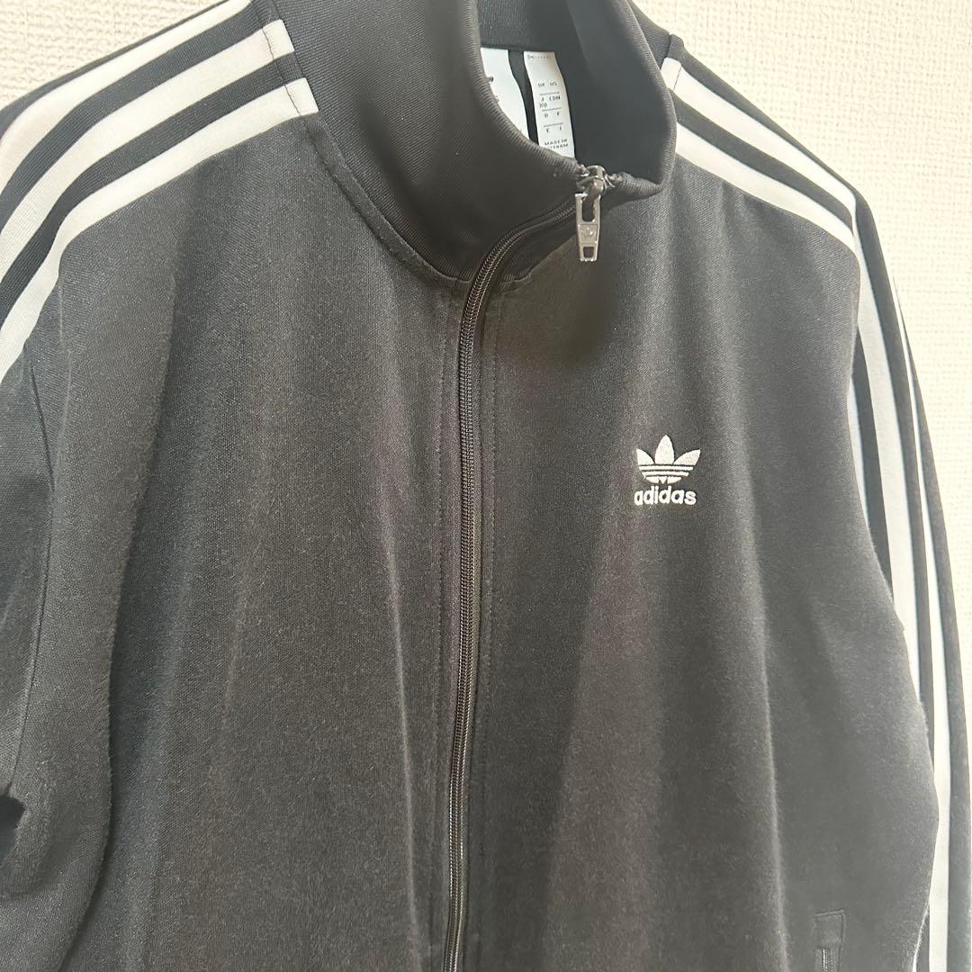 常田大希着用　adidas ベッケンバウアー トラックジャケット　黒 XO