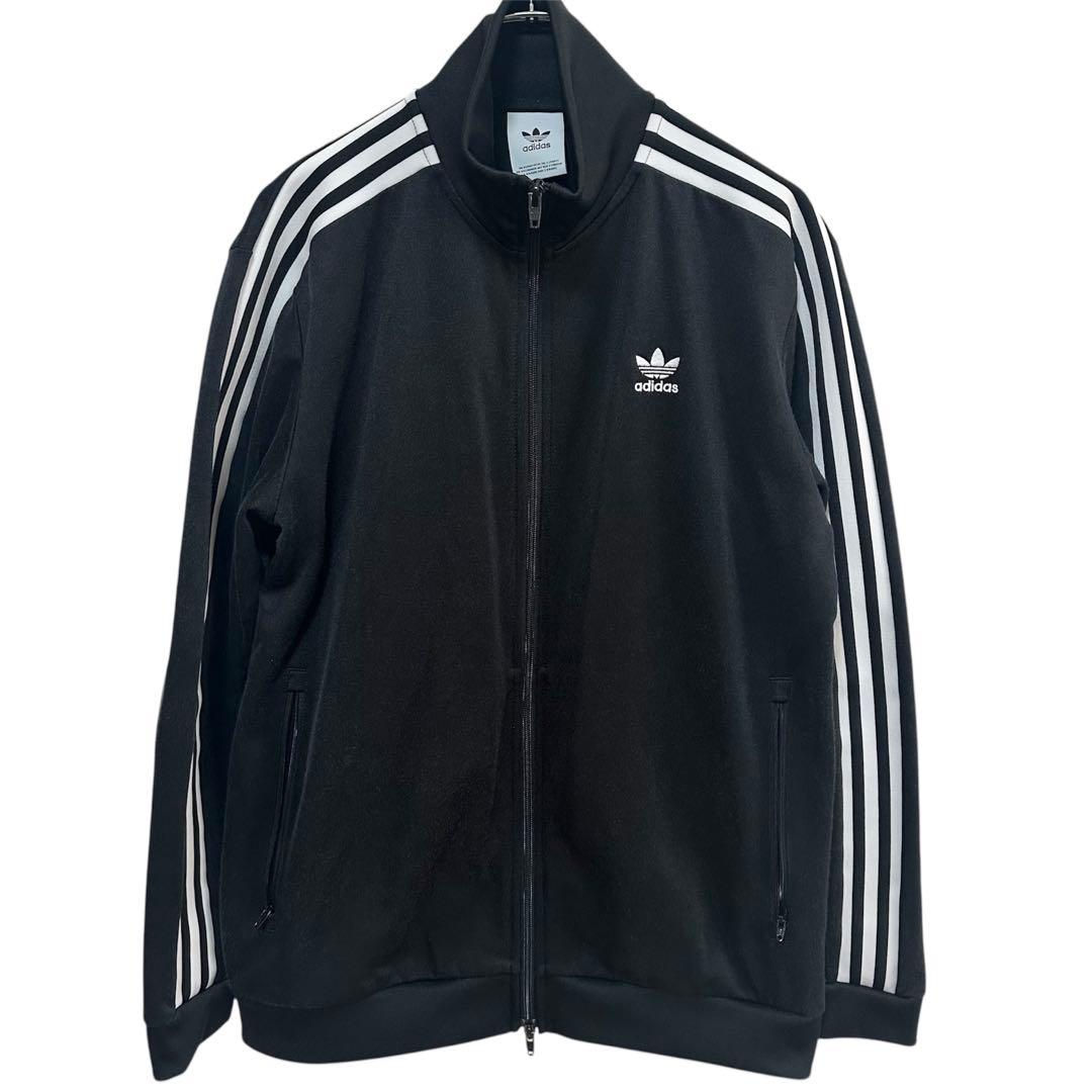 常田大希着用　adidas ベッケンバウアー トラックジャケット　黒 XO