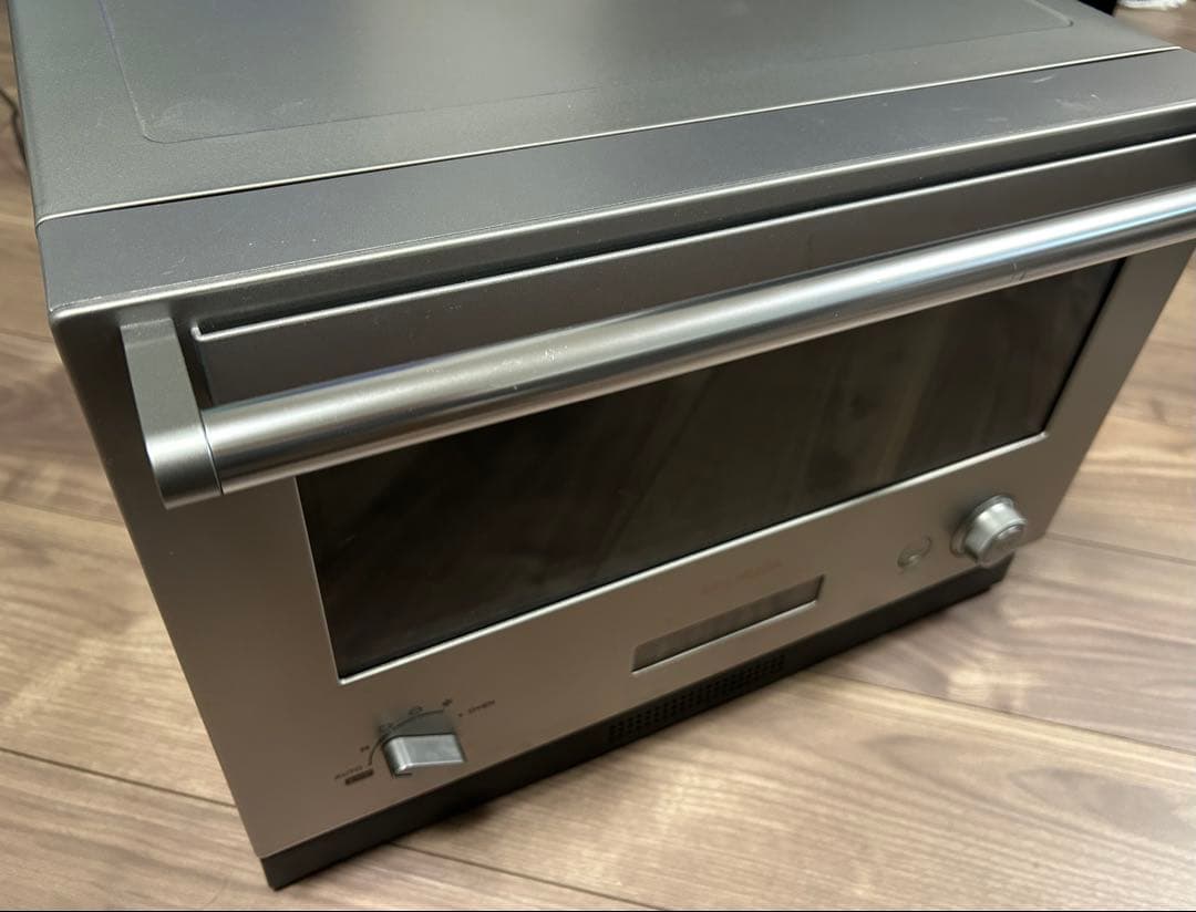 美品⭐︎バルミューダ オーブン シルバー　電子レンジ