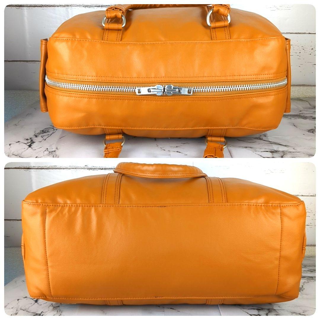 【未使用級】ポーター☆A4　フリースタイル　キャメル　ミニボストン　旅行