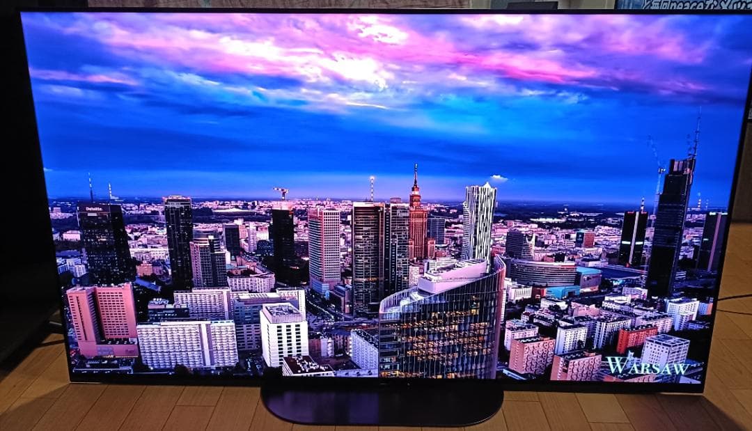 スナフキン　美品19年製55V型SONY BRAVIA KJ-55A9G