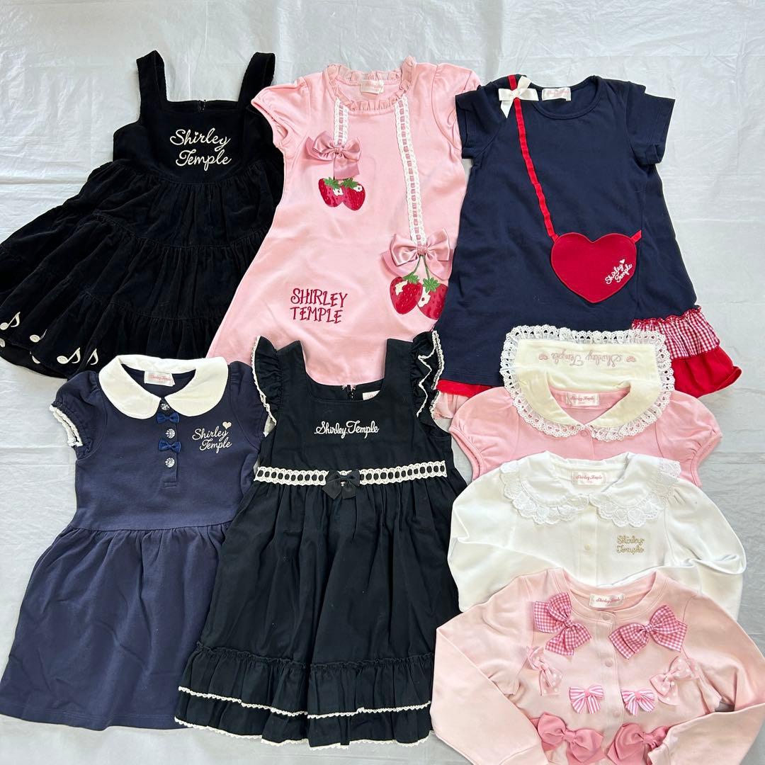 シャーリーテンプル100〜110㎝ 8点セット　まとめ売り