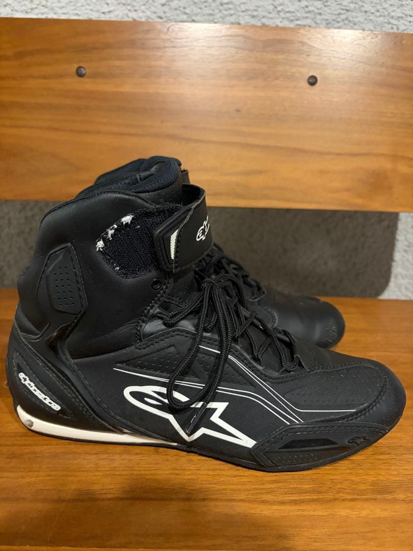 【美品】Alpinestars バイクシューズ　Faster3